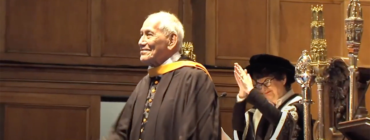 Honorary Degree of Doctor of Letters